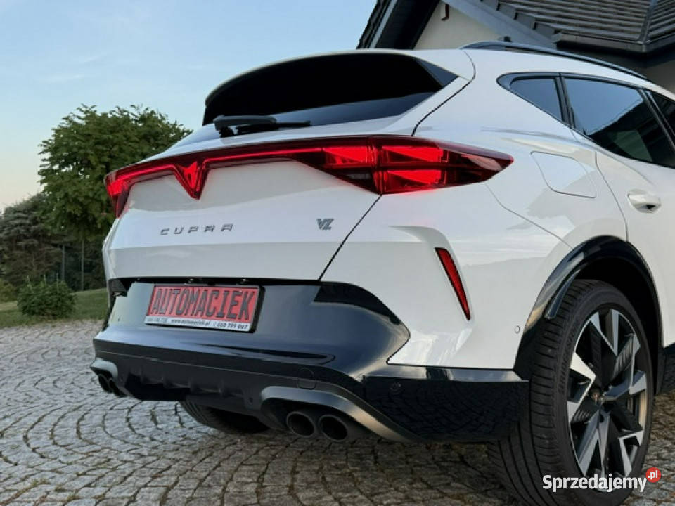Cupra Formentor VZ 333 KAMERY 360 EL KLAPA HAK dolnośląskie Kamienna Góra sprzedam