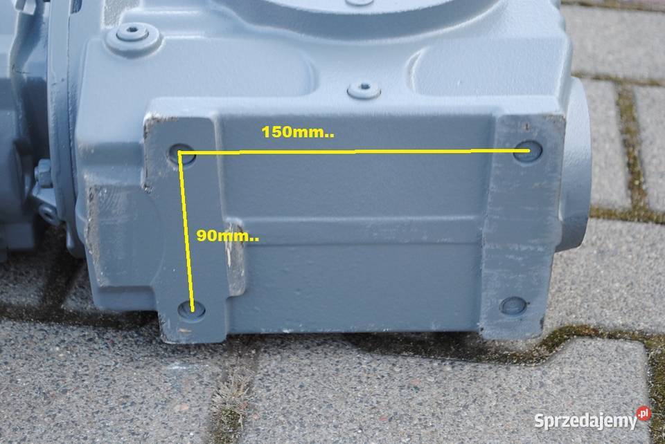 Motoreduktor kątowy 11kw 19obrmin firmy SEW Kargowa