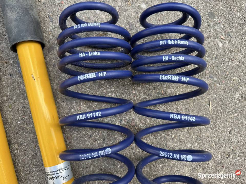 Zawieszenie Bilstein B6 sprężyny HR Ford Fiesta Środa Wielkopolska