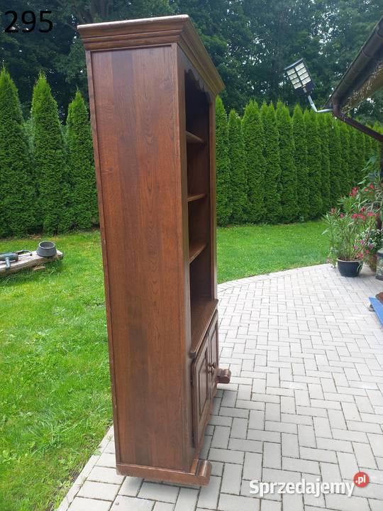 Regał na książki dębowy Biblioteka Szafka 295 200cm zachodniopomorskie Gawroniec