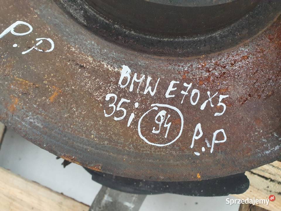 BMW X5 E70 35i Xdrive PRAWA PIASTA ZWROTNICA Zawieszenie i amortyzacja Rudka