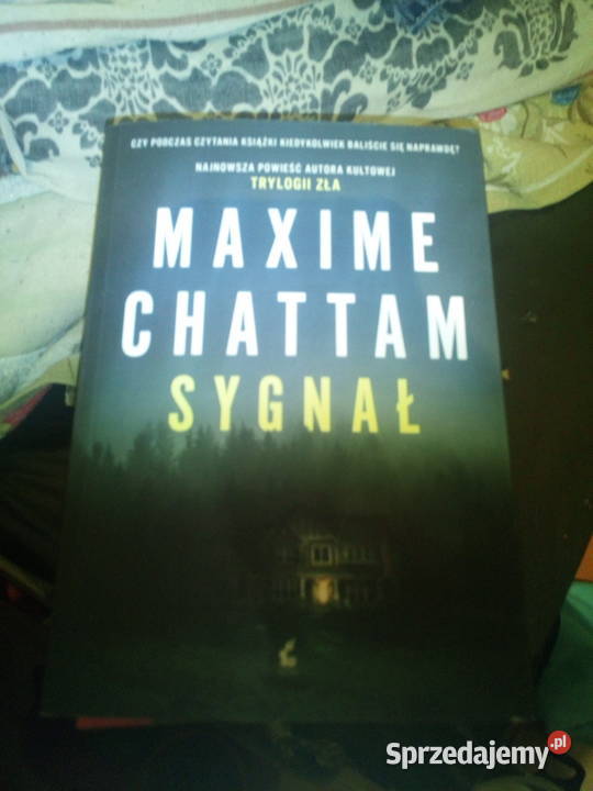 Sygnał Maxime Chattam Książki i Podręczniki Warszawa