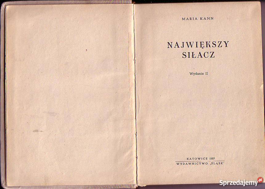 6757 NAJWIĘKSZY SIŁACZ MARIA KANN Czyrna