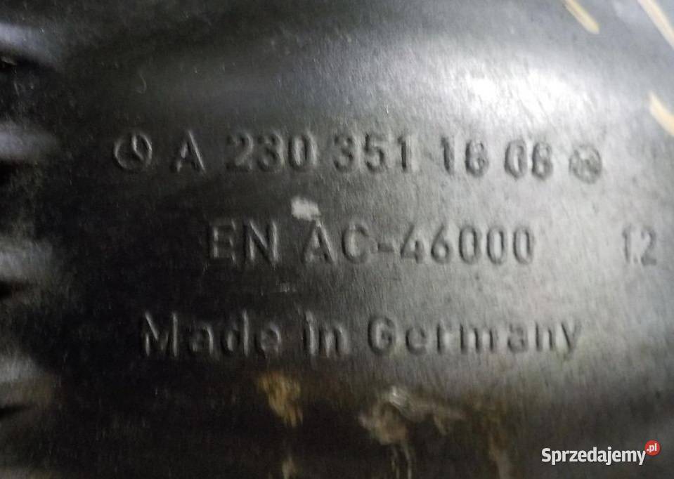 MERCEDES SL A2303511808 DYFERENCJAŁ DYFER osobowe