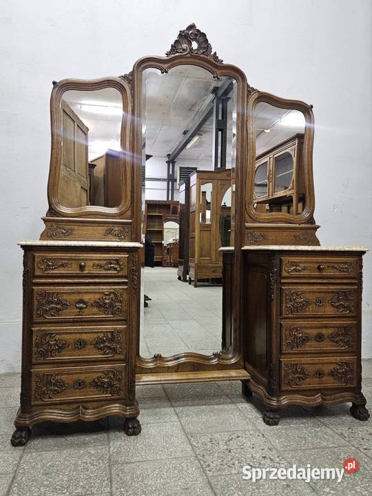 Piękna francuska toaletka ludwikowska Nowy Sącz