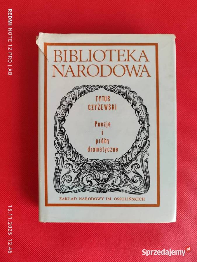 T Czyżewski Poezje i próby dramatyczne poezja sprzedam