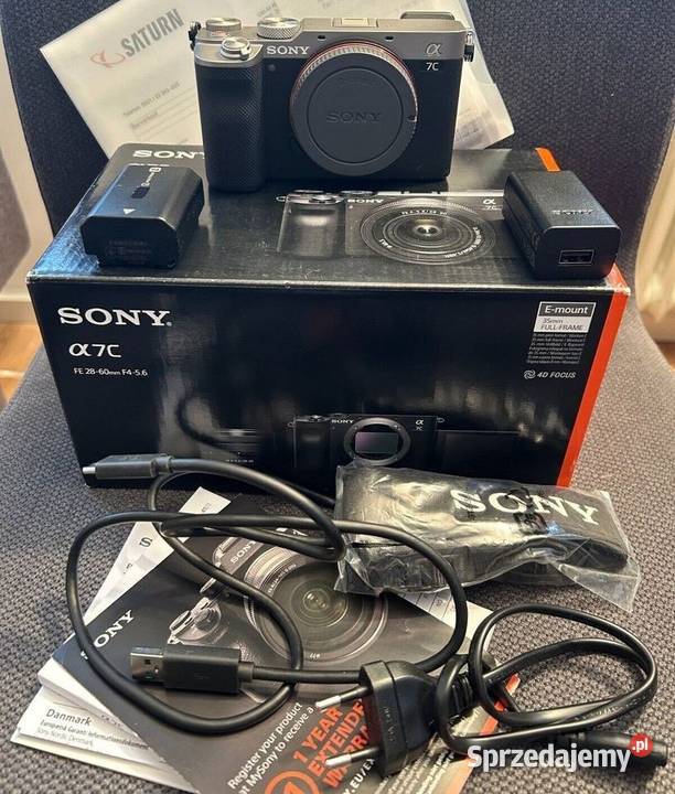 Sony A7C Obiektyw FE 2860mm f456 Nowy Kompletny Maleniec