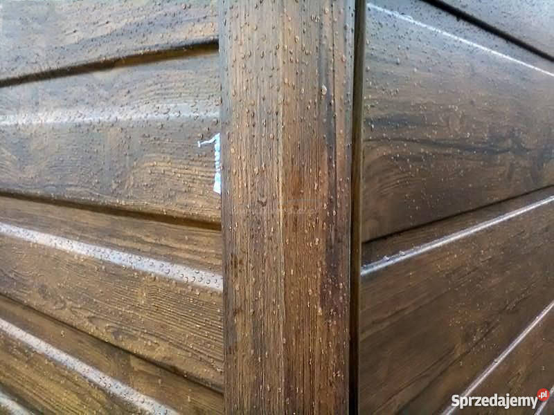 Garaż blaszany PREMIUM 6x6 drewnopodobny Trzebinia