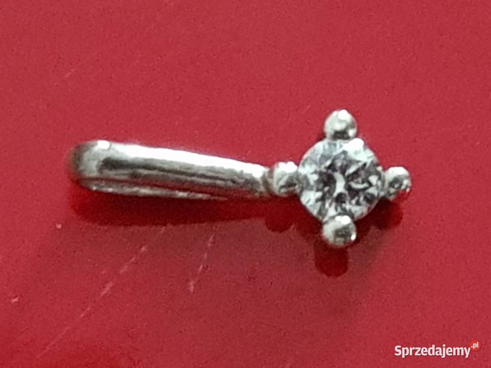 wisiorek przywieszka kamień cyrkonia zawieszka Kielce