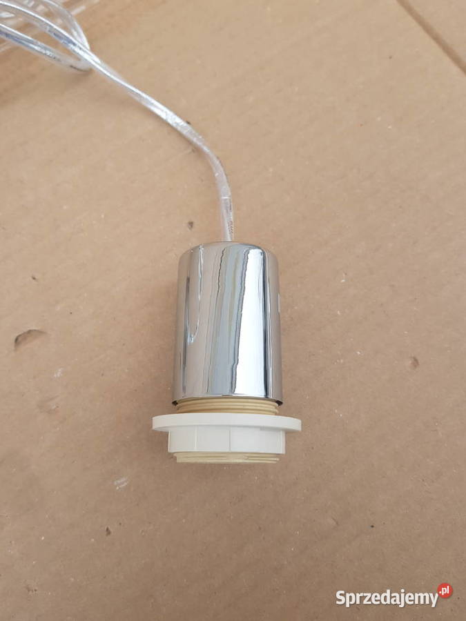 Zawieszenie do lampy na klosz abażur E27 CHROM Pozostałe sprzedam