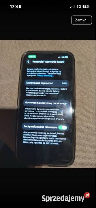 Iphon 13 4 GB RAM i 128 GB pamięci czytać opis Jędrzejów sprzedam