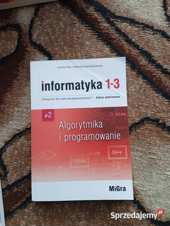 Sprzedam książki do technikum Artykuły szkolne Stobno
