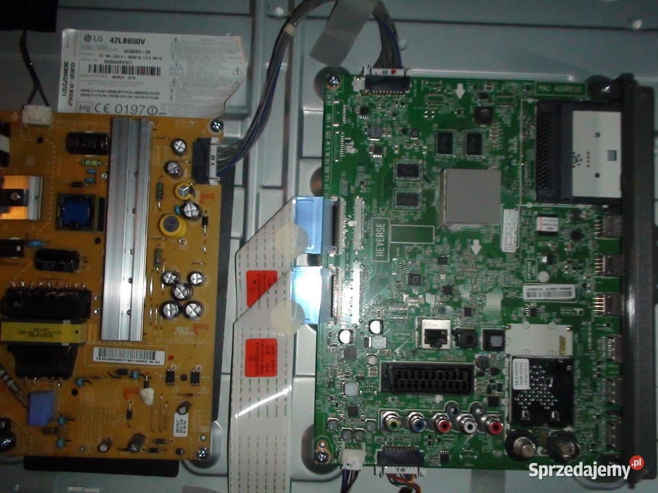 Sprawne częsci do LG42LB650V ZN z 2015 r Knurów sprzedam