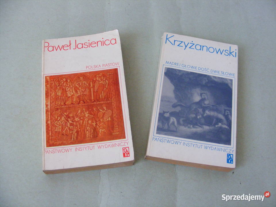 Mądrej głowie dość dwie słowie Krzyżanowski Książki i Podręczniki dolnośląskie Oborniki Śląskie