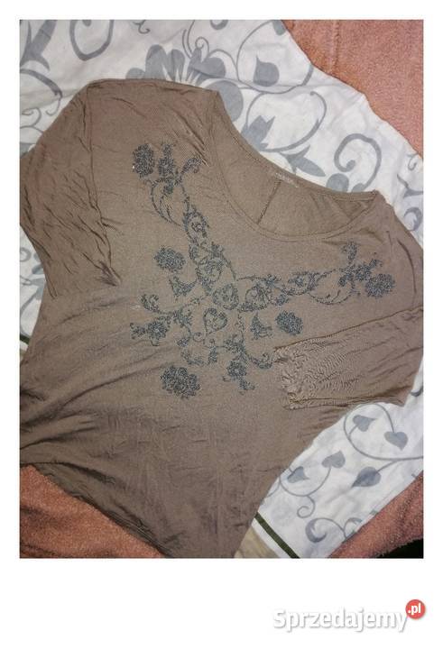 ORSAY Nowa Beżowa Bluzka bluzeczka koszulka Leszno sprzedam