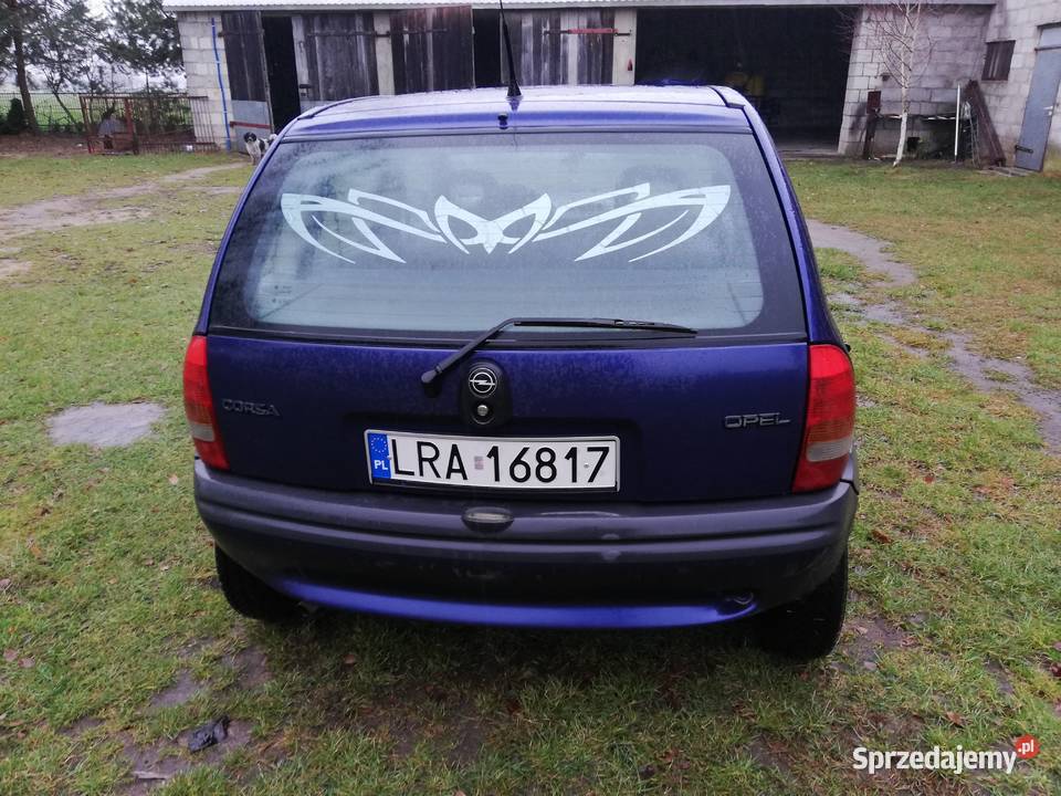 Opel Corsa I 12 Benzyna 1995 Stan Hatchback lubelskie Łuków sprzedam