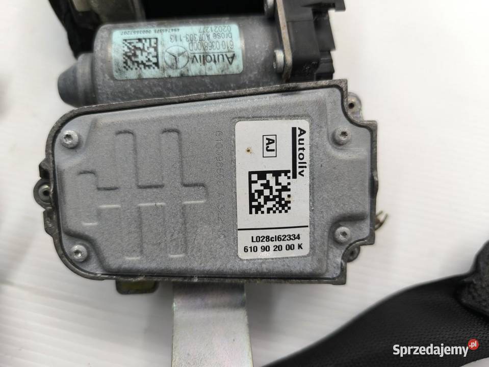 PAS BEZPIECZEŃSTWA PRAWY PRZÓD MERCEDES ECLASA sprzedam