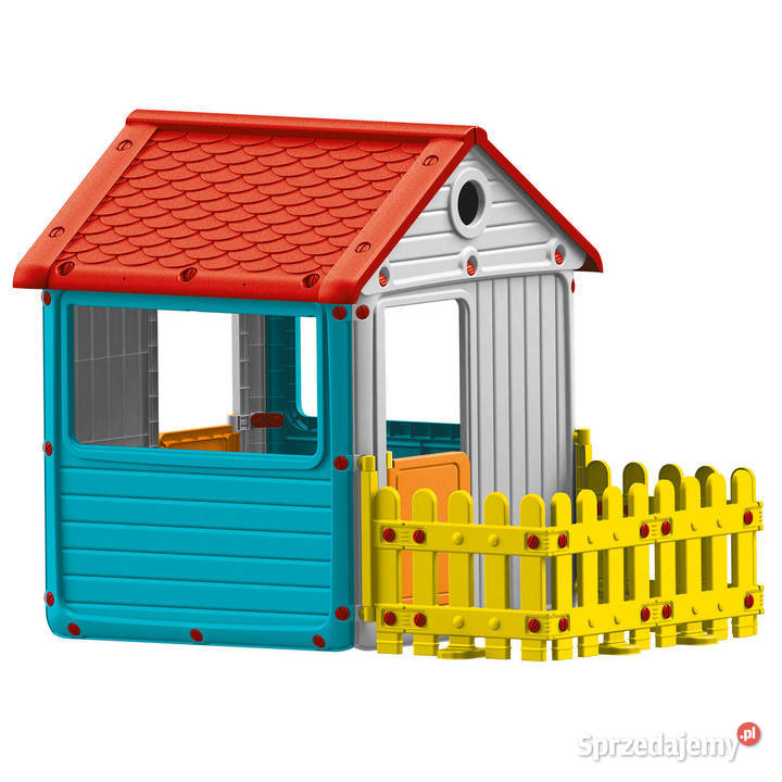Wader domek z dachem dwuspadowym i płotkiem sprzedam