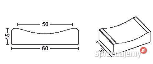 Koryto Korytko Betonowe Odwodnieniowe 60 x 33 x Mińsk Mazowiecki
