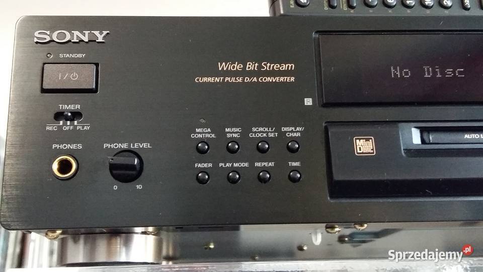 Nagrywarka Minidisc Sony MDSJB920 QS Warszawa