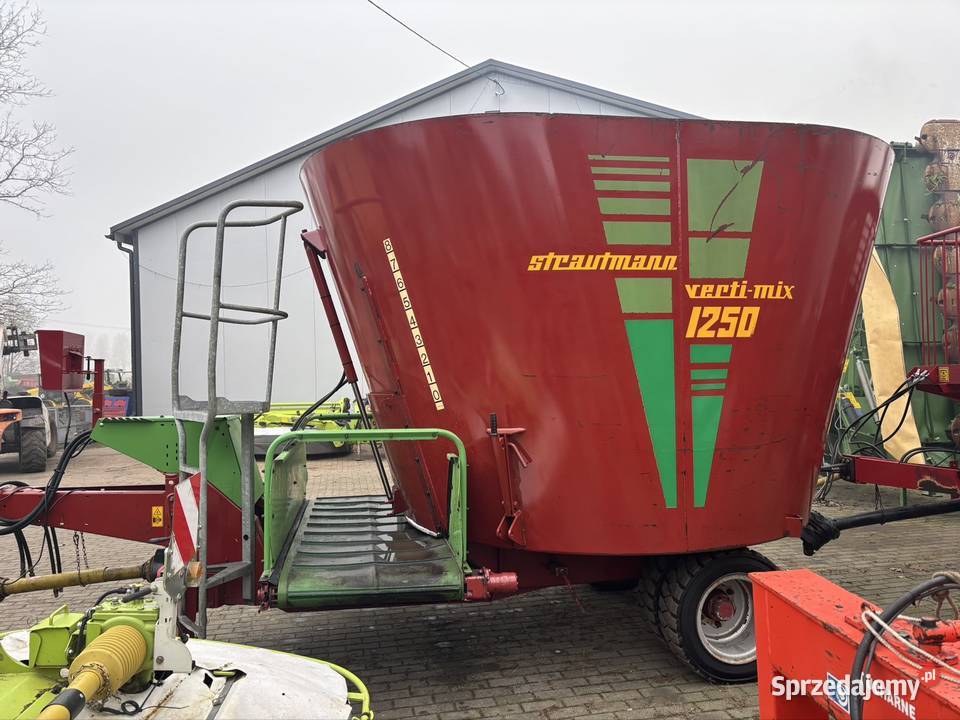 Wóz paszowy 12m3 paszowóz Strautmann Verti Mix Myszyniec sprzedam