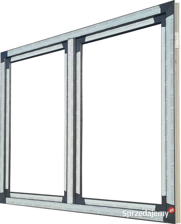 OKNA KacprzaK OKNO PCV 176X140 NOWE ZEW ANTRACYT Siedlce