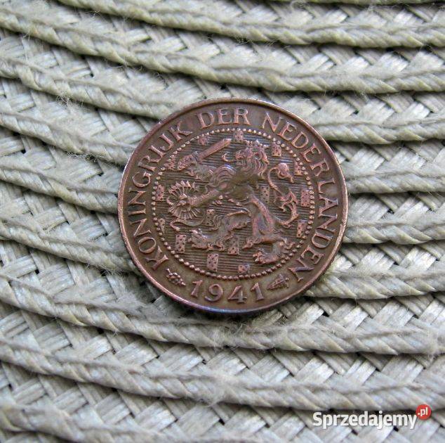 Holandia 1 Cent 1941r Brąz sprzedam