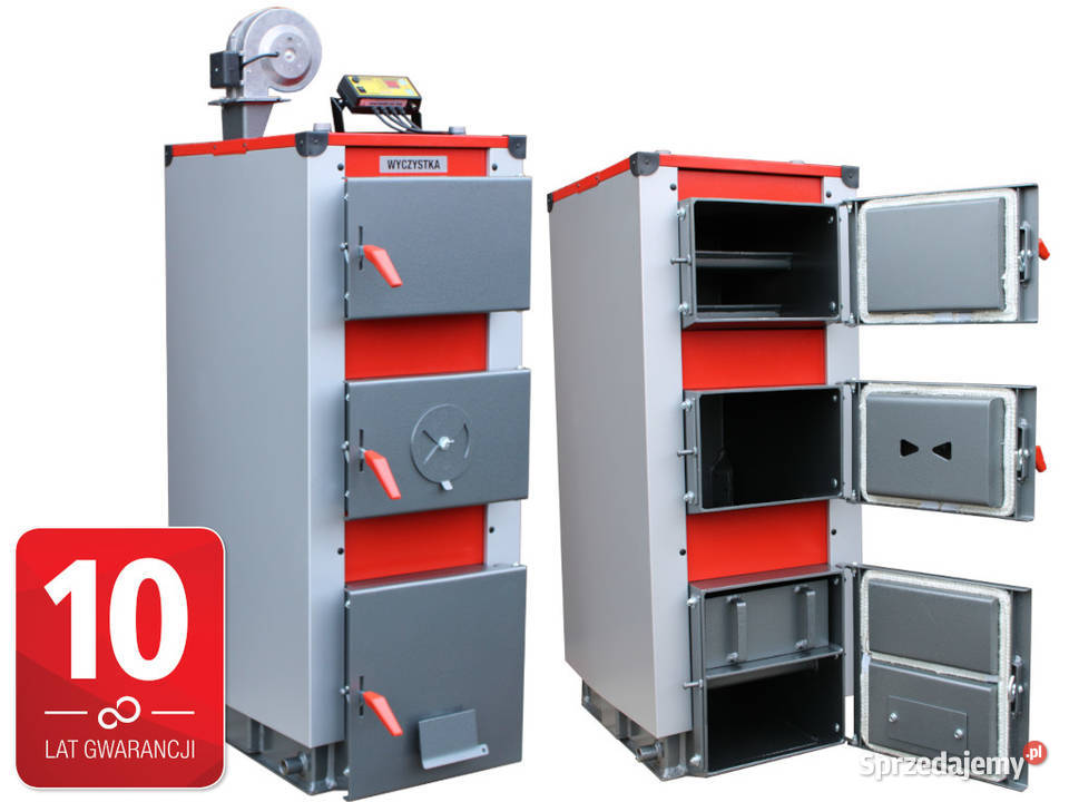 Kocioł Piec co 25kW 190m2 na DREWNO WĘGIEL 10lat