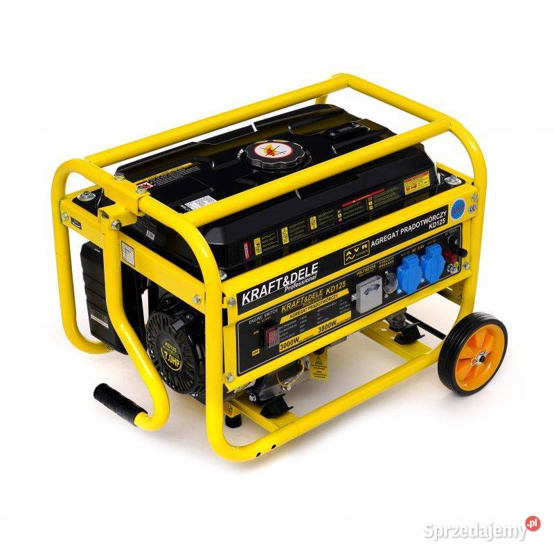 AGREGAT PRĄDOTWÓRCZY GENERATOR PRZENOŚNY 1 FAZA Ostrołęka