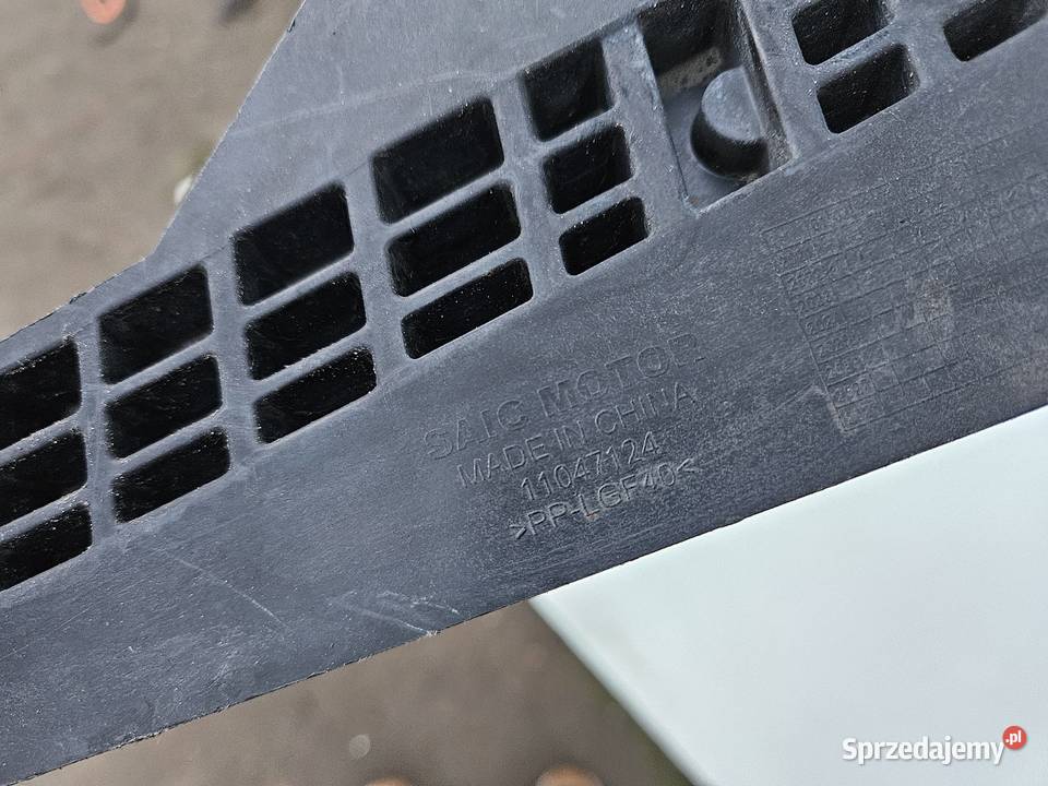 MG MG5 BELKA DOLNA ZDERZAKA PRZÓD PRZEDNIA Międzychód