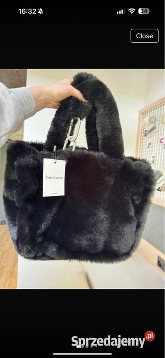 Juicy Couture torebka czarny mazowieckie Warszawa