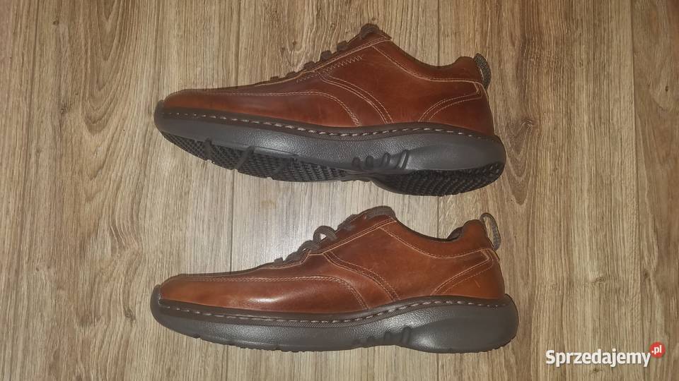 Buty CLARKS Pro Lace 4243 275 Skórzane półbuty podlaskie