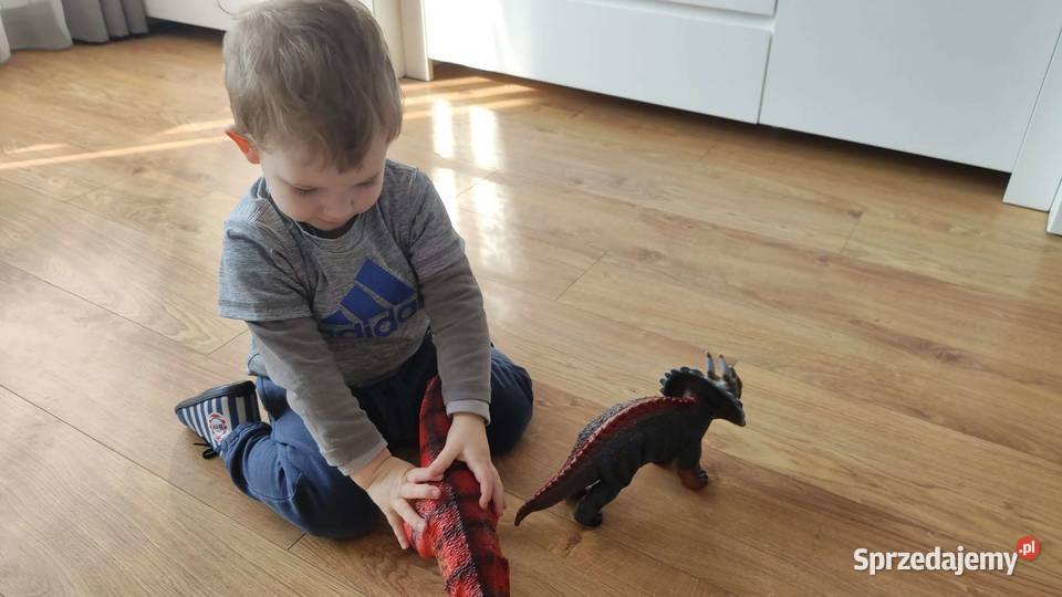 Duży Dinozaur Ryczy Tyranozaur TRex Figurka małopolskie sprzedam
