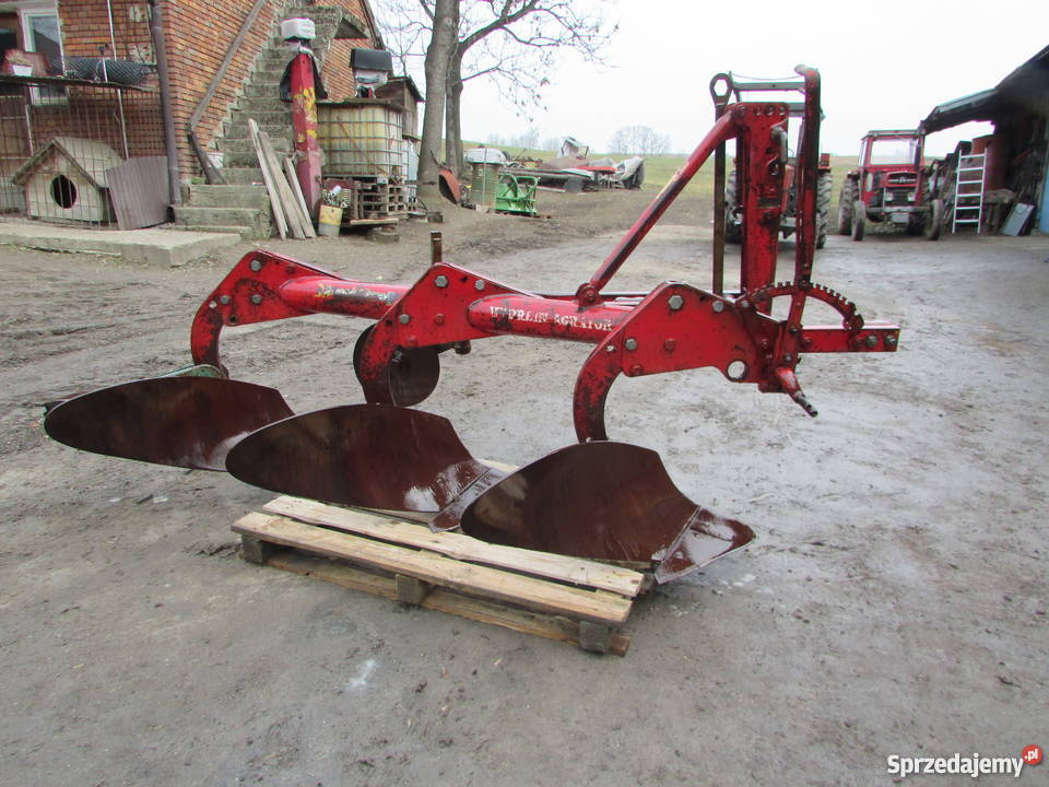 Pług zagonowy KVERNELAND 3 skibowy z Austrii małopolskie sprzedam