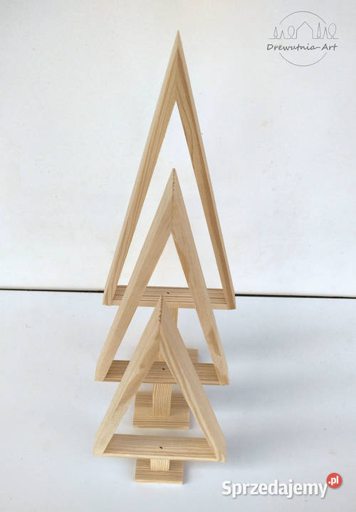 Choinki drewniane baza do ozdabiania 3 40 Olsztyn