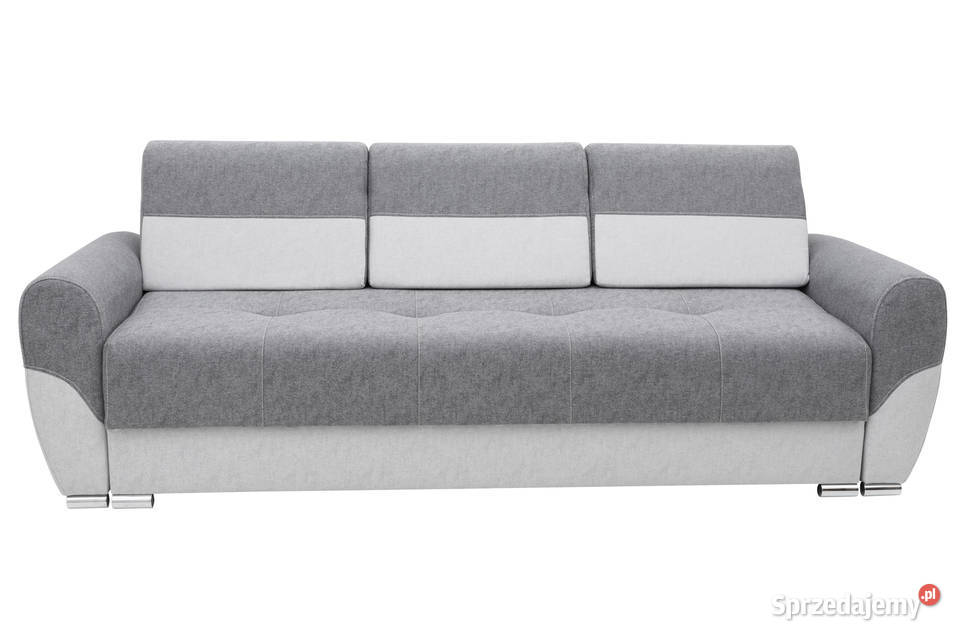 Kanapa Tapicerowana Jasnoszara KASIA