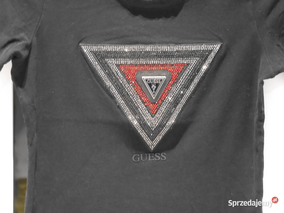 Guess piękna bluzka cyrkonie 34 XS Wrocław sprzedam