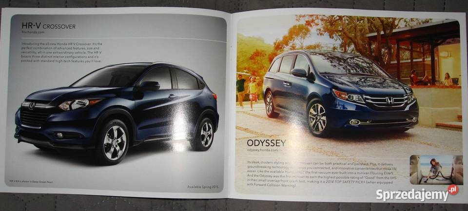 Honda 2015 prospekt katalog Kępice