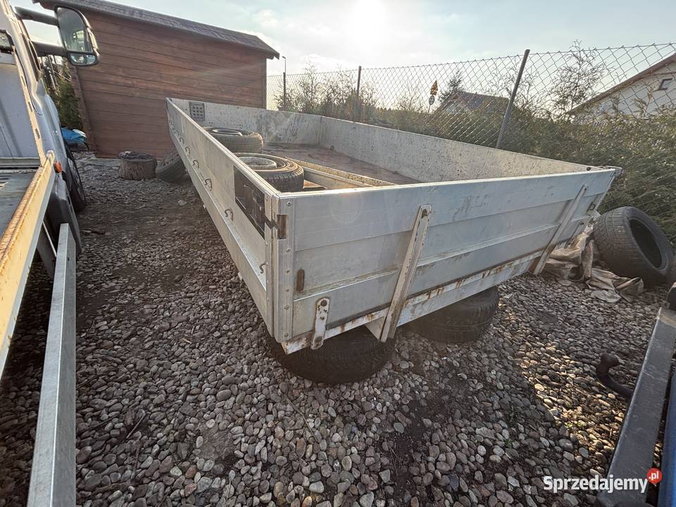 Skrzynia Ładunkowa aluminiowe burty Dolice