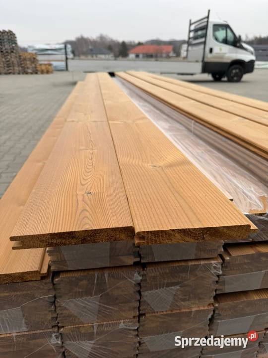 Deska elewacyjna drewniana thermo sosna KL Natur