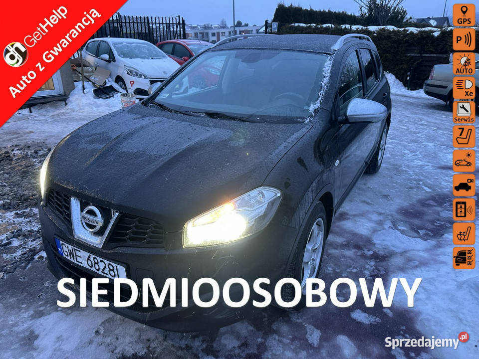 Nissan Qashqai2 Ksenony audio Bose szklany dach relingi dachowe pomorskie Wejherowo