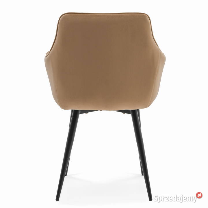 Ciembobeżowe Krzesło Tapicerowane Quattro Tarchały Małe sprzedam