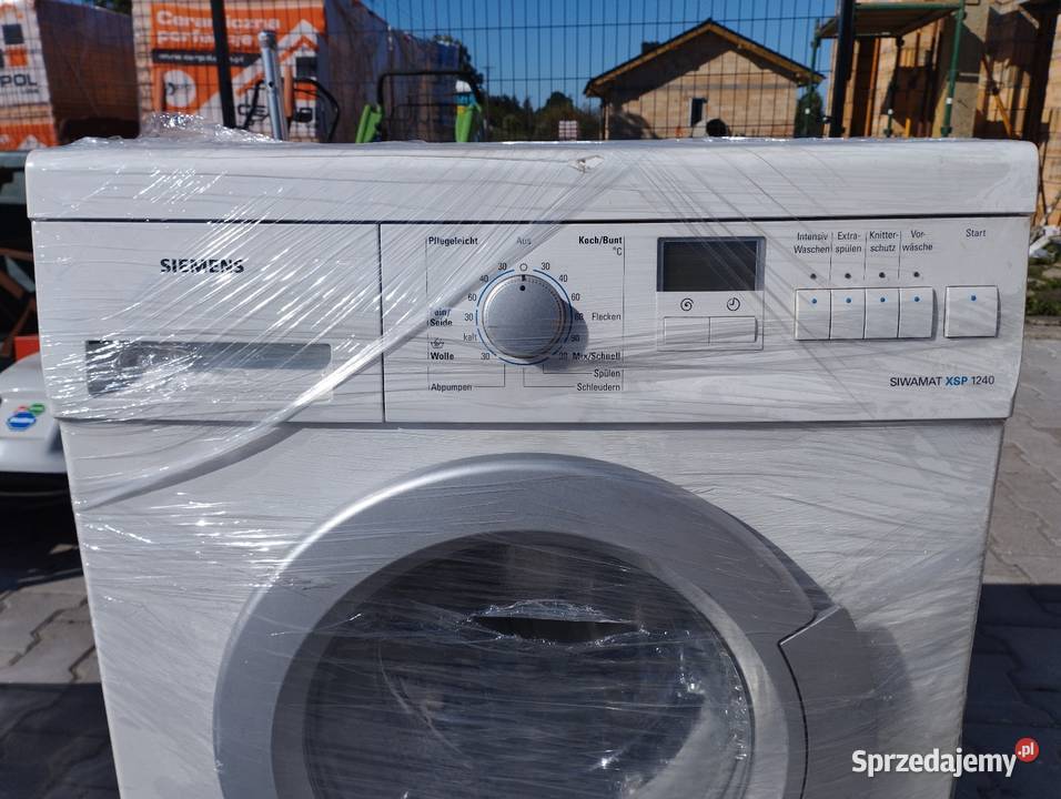 Pralka Siemens wąska Slim z gwarancją wielkopolskie Szamotuły