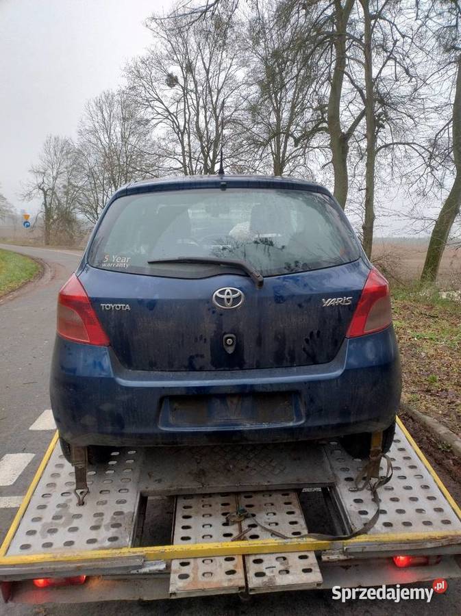 Toyota Yaris II 2008r 14 D4D 5 Drzwi Lak 8P4 warmińsko-mazurskie Elbląg