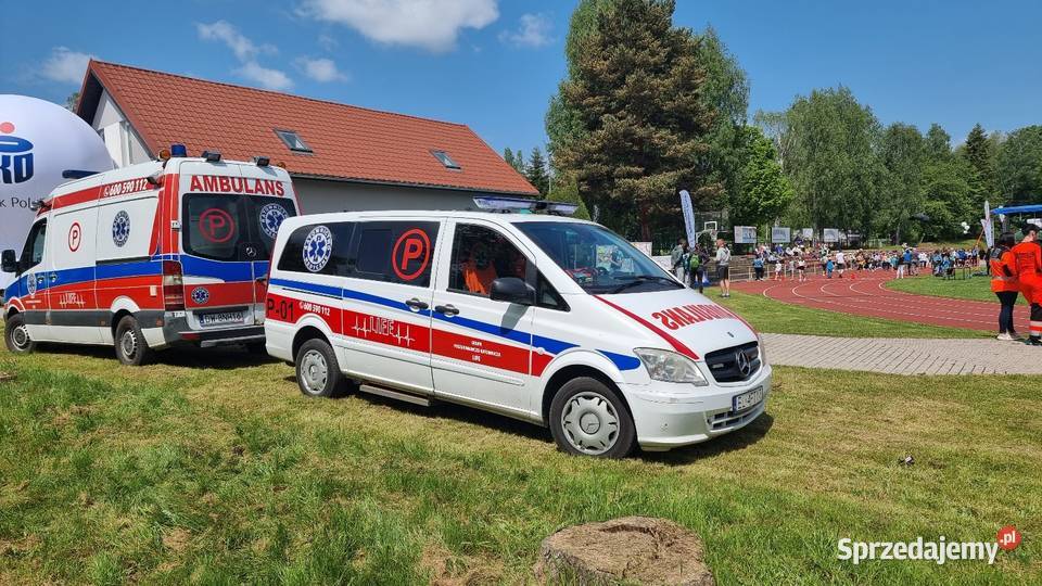 Ambulans MercedesBenz Vito 2014 hak faktura VAT poduszka powietrzna Nowa Ruda