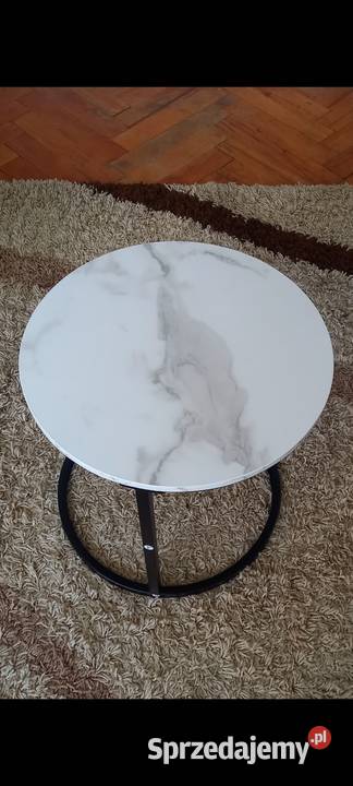 Stoliki KAWOWE 6040 okrągłe ZESTAW 2w1 nowe Stoliki kawowe i ławy Małkinia Górna