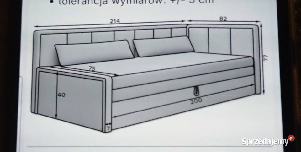 Kanapa rozkładana Fulgeo Siemianice
