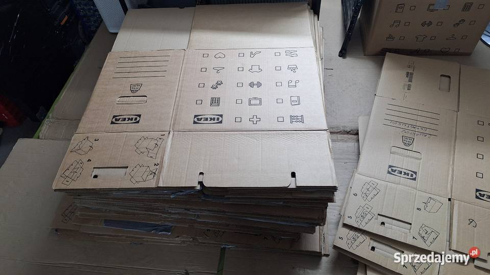 Kartony do pakowania remont przeprowadzka Ikea Kraków