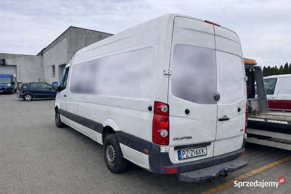 VW Crafter 20 TDI 163 uszkodzony wielkopolskie