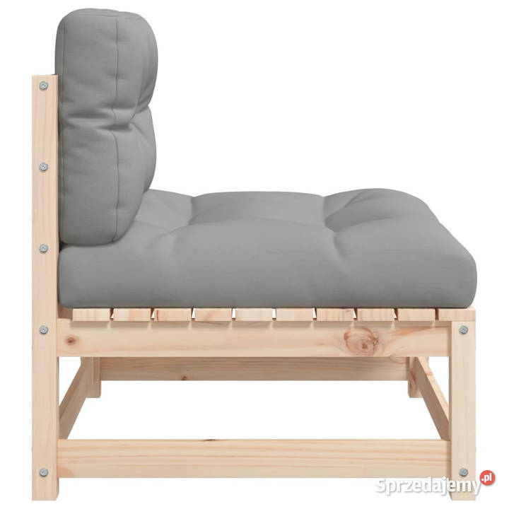 Ogrodowa sofa bez podłokietników z poduszkami Krzesła ogrodowe Warszawa sprzedam